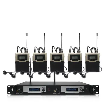 Professional wireless in-ear monitoring system 2-channel 5-bodypack monitor with in-ear wireless monitoring type for stage
Professional wireless in-ear monitoring system 2-channel 5-bodypack monitor with in-ear wireless monitoring type for stage