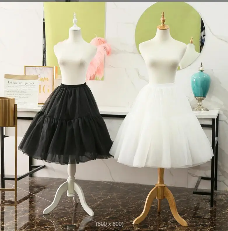 Women Ivory Black Bridal Crinoline Petticoat for Wedding Underskirt Rockabilly Tutu
Women Ivory Black Bridal Crinoline Petticoat for Wedding Underskirt Rockabilly Tutu