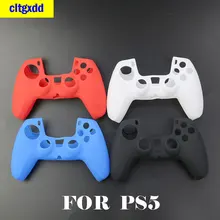 Colored soft silicone is suitable for FOR PS5 wireless controller accessories PlayStation 5 PS5 non-slip protective cover
Colored soft silicone is suitable for FOR PS5 wireless controller accessories PlayStation 5 PS5 non-slip protective cover