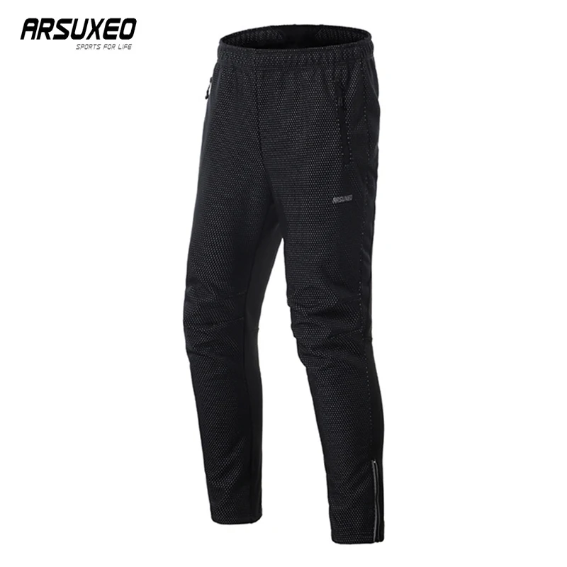 ARSUXEO Winter Thermal Cycling Pants Man Windproof Bicycle Trousers Reflective Riding Sports Pants Breathable MTB Bike Pants
ARSUXEO Winter Thermal Cycling Pants Man Windproof Bicycle Trousers Reflective Riding Sports Pants Breathable MTB Bike Pants