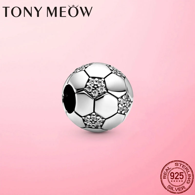 Hot Sale Soccer Charm 925 Sterling Silver Soccer Football Sport Love Charm Beads Fit Original Pandora Bracelet Silver Jewelry
Hot Sale Soccer Charm 925 Sterling Silver Soccer Football Sport Love Charm Beads Fit Original Pandora Bracelet Silver Jewelry