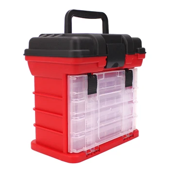 Fishing Tackle Box with 4 Fishing Boxes Water Resistant Fishing Tackle Storage Trays with Secure
Fishing Tackle Box with 4 Fishing Boxes Water Resistant Fishing Tackle Storage Trays with Secure