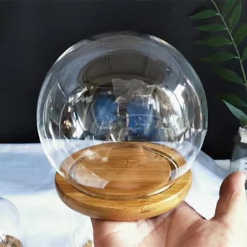 Bamboo Base Diameter=10cm Round Glass Dome Vase Home Decoration Creative Glass Dome Friend Gift Wedding Decoration
Bamboo Base Diameter=10cm Round Glass Dome Vase Home Decoration Creative Glass Dome Friend Gift Wedding Decoration