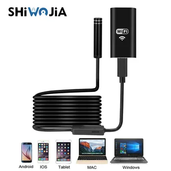 SHIWOJIA Wireless WIFI Endoscope Camera Waterproof Inspection Mini Camera USB Endoscope Borescope For Iphone Android PC IOS APP
SHIWOJIA Wireless WIFI Endoscope Camera Waterproof Inspection Mini Camera USB Endoscope Borescope For Iphone Android PC IOS APP