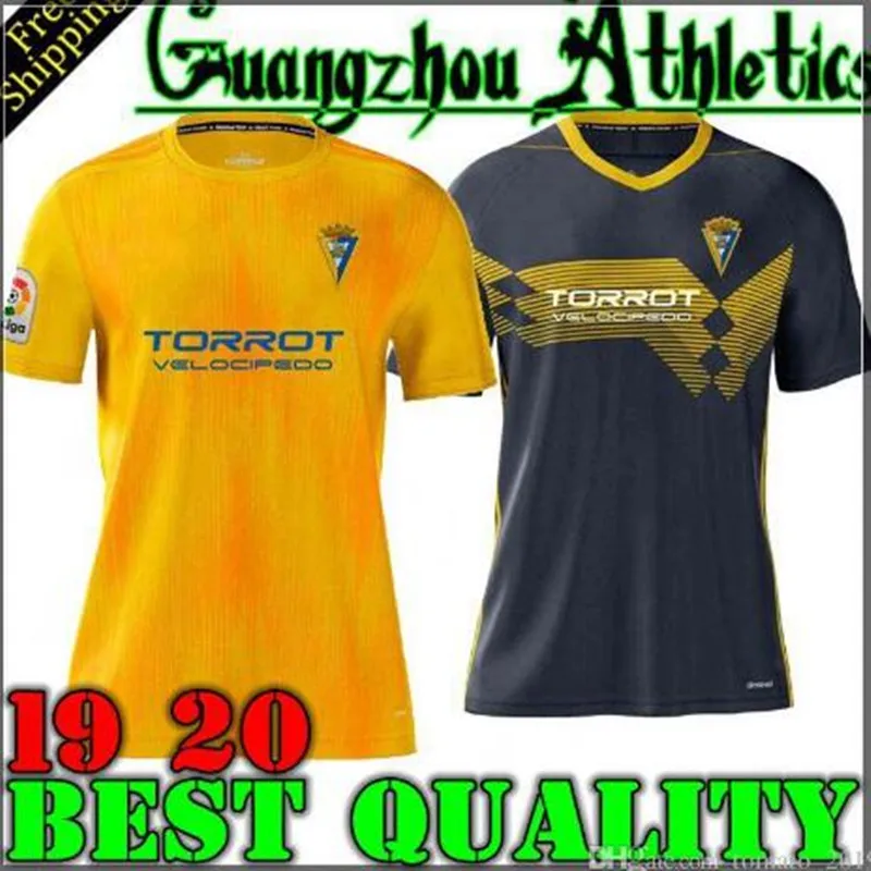 

19 20 Cadiz soccer jerseys 2019 2020 home away camisetas de futbol Fernandez Jovanovic Carmona Garrido Akapo football shirts