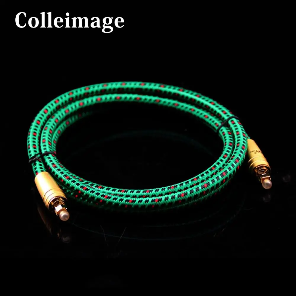 Colleimage Hifi Digital Fber Optic Cable Optical Fiber Cables Professional 5.1 for DTS TV Box Square mouth Audio Fiber Cable
Colleimage Hifi Digital Fber Optic Cable Optical Fiber Cables Professional 5.1 for DTS TV Box Square mouth Audio Fiber Cable