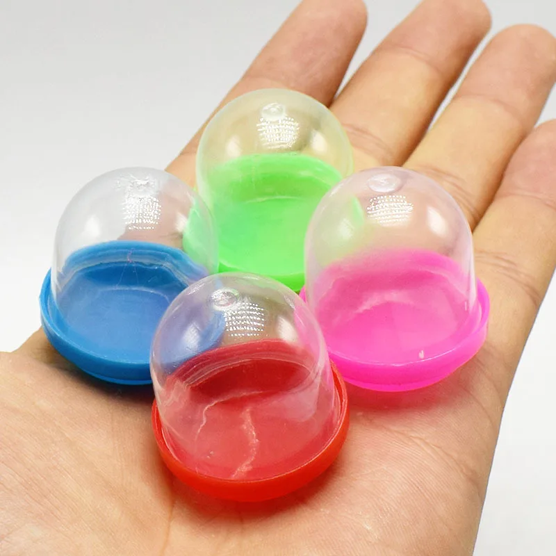 Small Flat Semicircle Transparent 34mm * 30 Mm Plastic Eggshell Toy One Yuan Capsule Toy Empty Shell
Small Flat Semicircle Transparent 34mm * 30 Mm Plastic Eggshell Toy One Yuan Capsule Toy Empty Shell