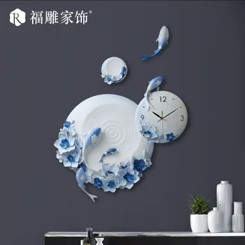 New Chinese style fashion wall clock wholesale creative living room precise fashion wall clock modern design
New Chinese style fashion wall clock wholesale creative living room precise fashion wall clock modern design