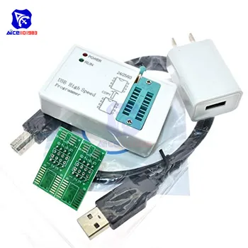 diymore USB High Speed Programmer SPI IC Test Clips Socket for 24 25 93 EEPROM 25 Flash BIOS Chip for EZP2010
diymore USB High Speed Programmer SPI IC Test Clips Socket for 24 25 93 EEPROM 25 Flash BIOS Chip for EZP2010