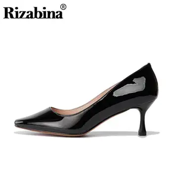 RIZABINA Women Pumps Retro Square Toe Office Ladies High Heels Shoes Women Patent Leather Party Footwear Size 34-39
RIZABINA Women Pumps Retro Square Toe Office Ladies High Heels Shoes Women Patent Leather Party Footwear Size 34-39