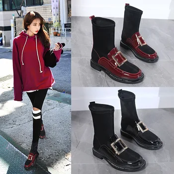winter 2020 new mirror leather high quality face material sheep towel flat bottom net red short boots college versatile
winter 2020 new mirror leather high quality face material sheep towel flat bottom net red short boots college versatile