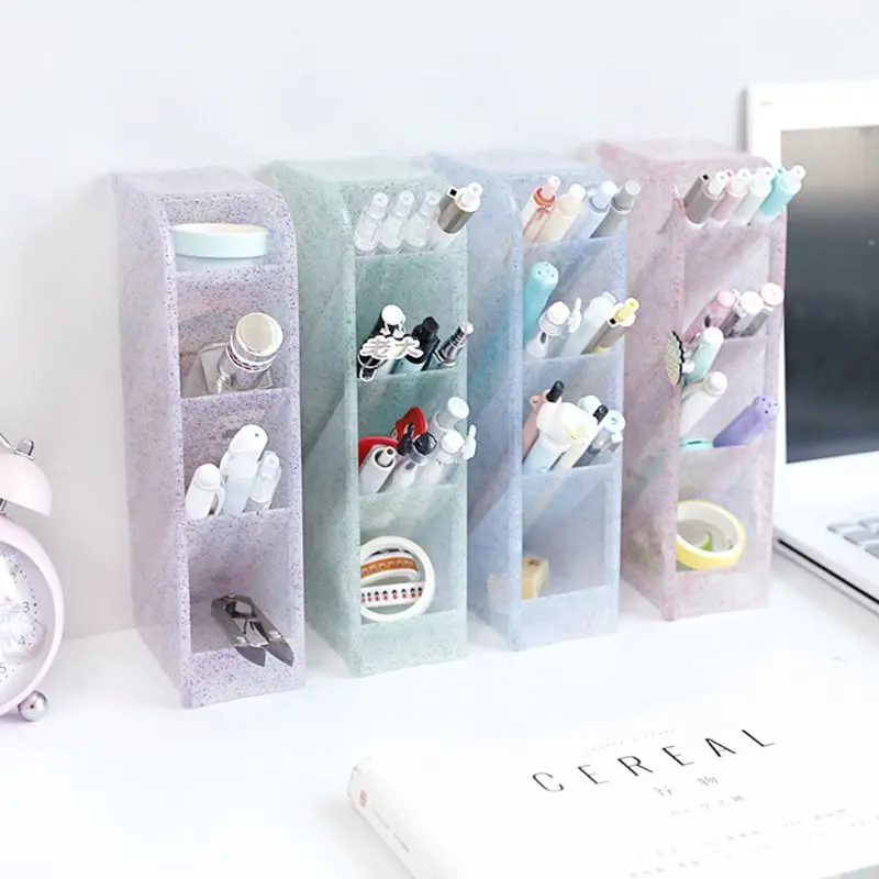 Multi-function 4 Grid Desktop Pen Holder Office School Storage Case Box Desktop Pens Pencil Organizer
Multi-function 4 Grid Desktop Pen Holder Office School Storage Case Box Desktop Pens Pencil Organizer