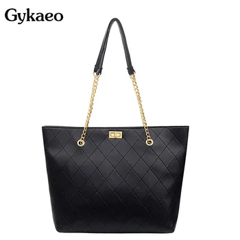 Gykaeo Luxury Handbags Women Bags Designer Fashion Chain Tote Bag Ladies Soft Leather Shopping Plaid Shoulder Bag Sac Main Femme
Gykaeo Luxury Handbags Women Bags Designer Fashion Chain Tote Bag Ladies Soft Leather Shopping Plaid Shoulder Bag Sac Main Femme