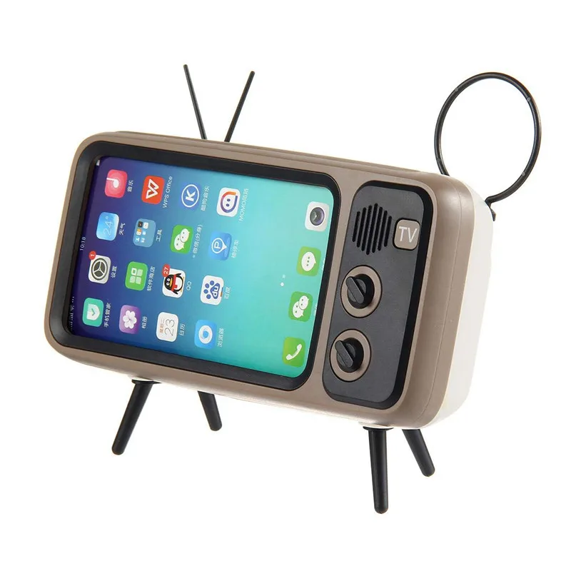 Портативная беспроводная Bluetooth-Колонка PTH800 в стиле ретро держатель для тв