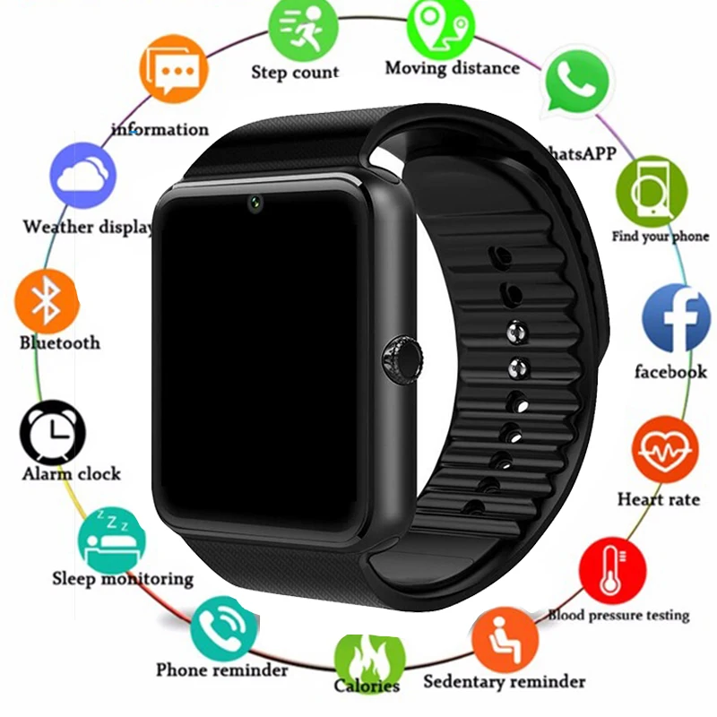Smart Watch GT08 Clock Sync Notifier Support Sim TF Card Bluetooth Connectivity Android Phone Smartwatch Alloy Smartwatch
Smart Watch GT08 Clock Sync Notifier Support Sim TF Card Bluetooth Connectivity Android Phone Smartwatch Alloy Smartwatch