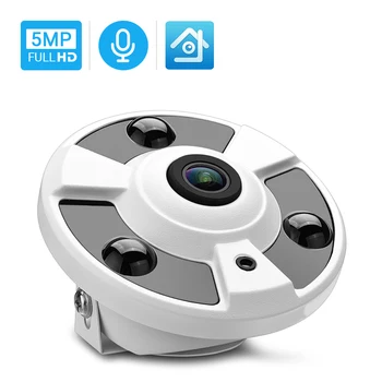 5MP ONVIF IP Camera 1 7MM Fisheye Lens Panoramic Camera 180Degree Wide Angle Internal Audio
5MP ONVIF IP Camera 1 7MM Fisheye Lens Panoramic Camera 180Degree Wide Angle Internal Audio