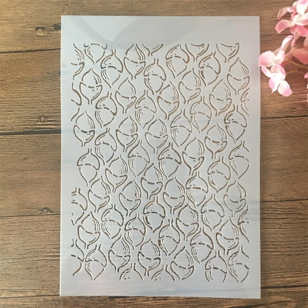 A4 29cm Flower Bud Texture DIY Layering Stencils Wall Painting Scrapbook Coloring Embossing Album Decorative Template
A4 29cm Flower Bud Texture DIY Layering Stencils Wall Painting Scrapbook Coloring Embossing Album Decorative Template
