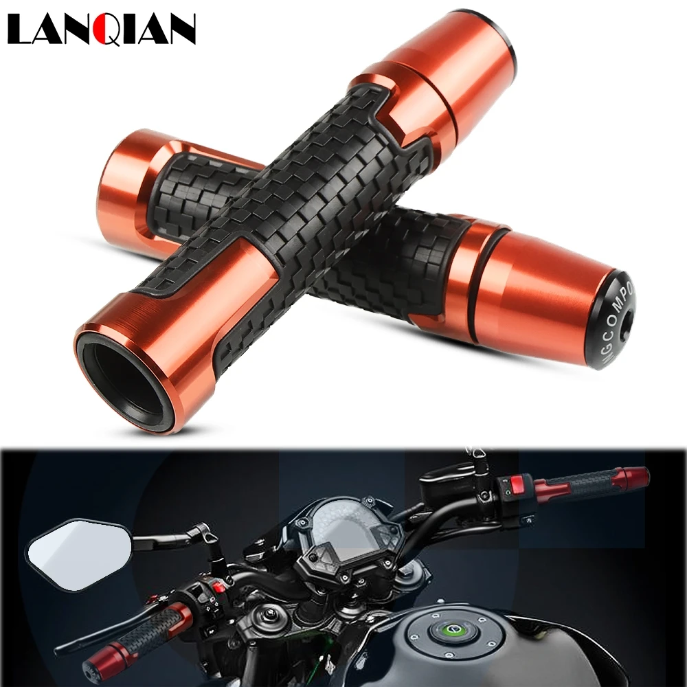 7/8'' Universal Motorcycle Anti-Skid Handle Grips With Handle Grip End CNC 22mm For Honda pcx 125 FOR Suzuki burgman 400
7/8'' Universal Motorcycle Anti-Skid Handle Grips With Handle Grip End CNC 22mm For Honda pcx 125 FOR Suzuki burgman 400