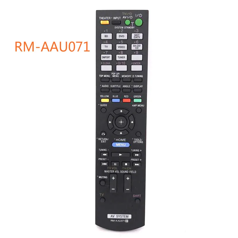 

New RM-AAU071 Audio/Video Receiver Remote Control For Sony HTCT150 HTCT150HP AV System Fernbedienung