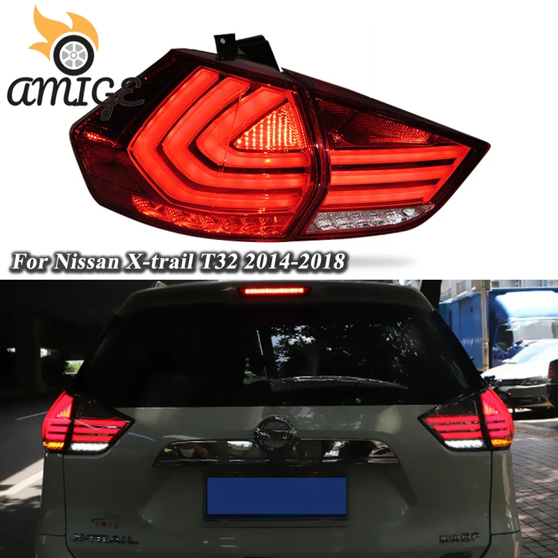 AMIGE LED Tai светильник бампер свет s для Nissan X-trail T32 2014 - 2018 задние ходовые огни стоп-сигнал обратный поворот сигнальные лампы
AMIGE LED Tai светильник бампер свет s для Nissan X-trail T32 2014 - 2018 задние ходовые огни стоп-сигнал обратный поворот сигнальные лампы