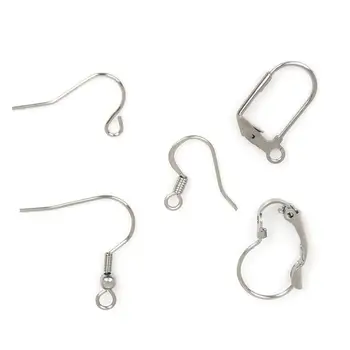 Different Styles Never Allergy Stainless Steel Earring Hook Ear Wire Hook Findings For DIY Jewelry Making Earring Accessories
Different Styles Never Allergy Stainless Steel Earring Hook Ear Wire Hook Findings For DIY Jewelry Making Earring Accessories