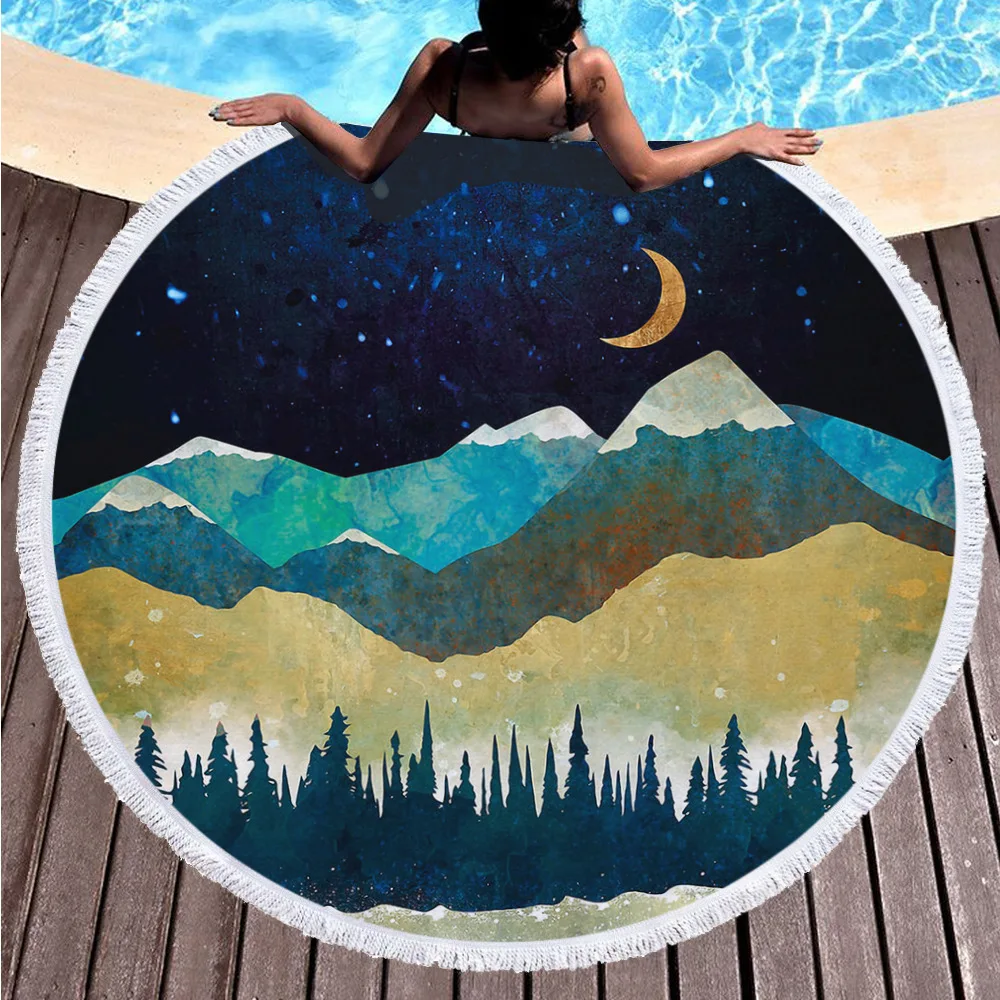 Round Abstract Print Tassels Microfiber Shower Bath Towel Beach Towel Large Beach Towel For Adult Outdoor Camping Tablecloth
Round Abstract Print Tassels Microfiber Shower Bath Towel Beach Towel Large Beach Towel For Adult Outdoor Camping Tablecloth