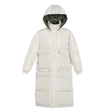 Winter Jacket Ladies Coat Long Coats Parka Colour-matched jacket for mid-long women winter thick jacket down Cotton jacket Mujer
Winter Jacket Ladies Coat Long Coats Parka Colour-matched jacket for mid-long women winter thick jacket down Cotton jacket Mujer