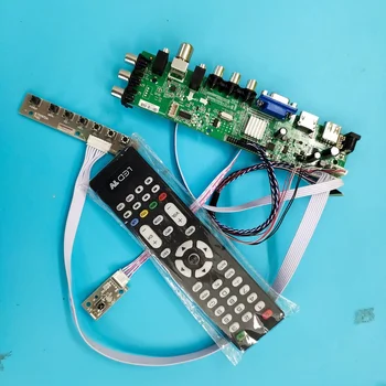Kit For LP156WH4-TLC1 1366X768 controller board digital 15.6" 40pin DVB-T DVB-T2 Signal HDMI VGA AV LED USB TV remote Panel
Kit For LP156WH4-TLC1 1366X768 controller board digital 15.6" 40pin DVB-T DVB-T2 Signal HDMI VGA AV LED USB TV remote Panel