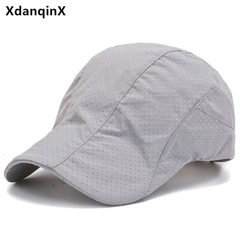 XdanqinX Summer Breathable Berets For Men Women Ultra-thin Mesh Cap Simple Fashion Retro Sports Caps Adjustable Size Couple Hat
XdanqinX Summer Breathable Berets For Men Women Ultra-thin Mesh Cap Simple Fashion Retro Sports Caps Adjustable Size Couple Hat