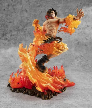 

Anime One Piece Portgas D Ace 15th Anniversary Special Ver. GK Statue PVC Action Figure Collectible Model Kids Toys Doll Gift