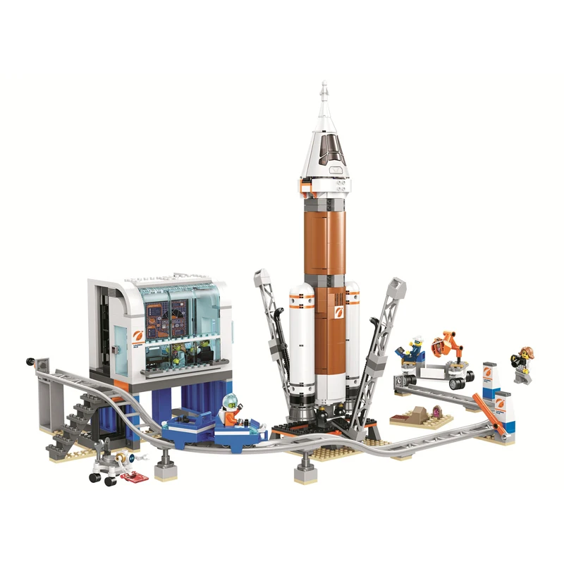 11387 City Series Space Rocket Control Center 60228 Детский конструктор игрушка в подарок |