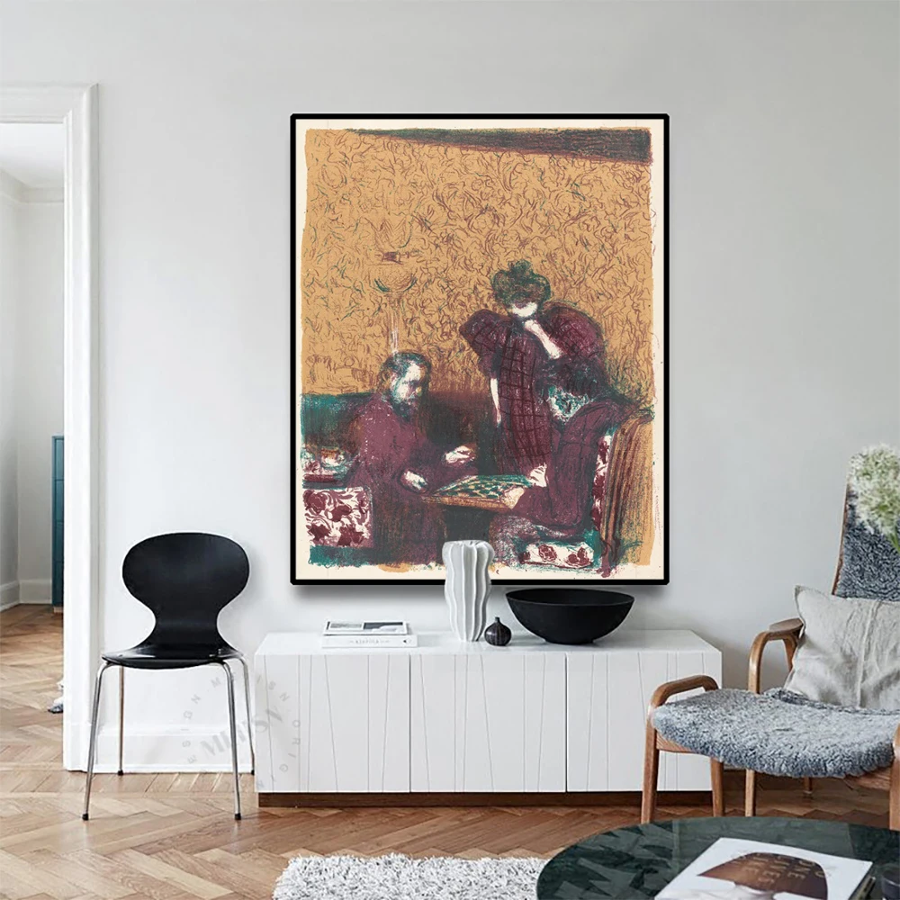 Cassisy Canvas Art Oil PaintingA Game of CheckersEdouard Vuillard Poster Picture Wall Decor Modern Home Living room Decoration
Cassisy Canvas Art Oil PaintingA Game of CheckersEdouard Vuillard Poster Picture Wall Decor Modern Home Living room Decoration