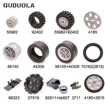 Techinic Parts Ev3 MOC Wheel Rims Tyre Wedge Belt Wheel Link Tread Drive Gear Parts Assmbles Particles 57419/70162/88323/92402
Techinic Parts Ev3 MOC Wheel Rims Tyre Wedge Belt Wheel Link Tread Drive Gear Parts Assmbles Particles 57419/70162/88323/92402