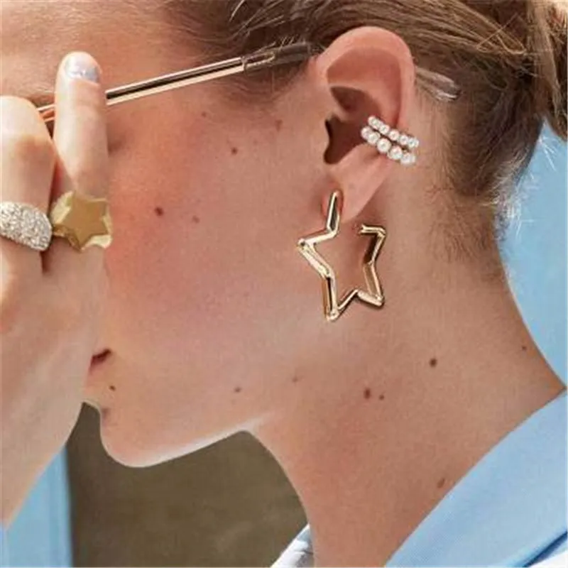 Female Dangle Drop Women's Earrings Metal Big Star Vintage Hyperbolic Fashion Jewelry-YS-W14
Female Dangle Drop Women's Earrings Metal Big Star Vintage Hyperbolic Fashion Jewelry-YS-W14