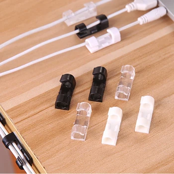 Self-Adhesive Organizer Household Wire Cable Cord Desktop Network Cable Clip 20 PCS/ Pack
Self-Adhesive Organizer Household Wire Cable Cord Desktop Network Cable Clip 20 PCS/ Pack
