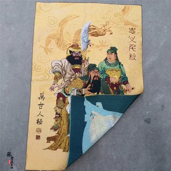 Thangka embroidery religious Tibetan portrait Nepalese Buddhist temple brocade painting silk decoration figure Zhongyi Guan Gong
Thangka embroidery religious Tibetan portrait Nepalese Buddhist temple brocade painting silk decoration figure Zhongyi Guan Gong