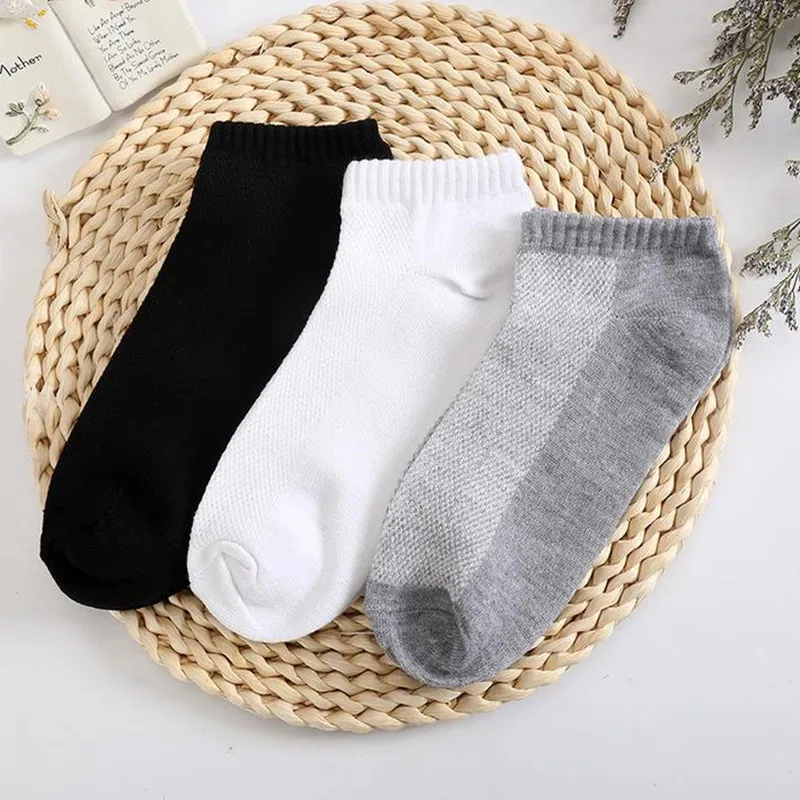 10PC=5 Pairs Men's Short Socks Breathable Low Cut Invisible Boat Socks Slippers Comfortable Ankle Men/Male Socks
10PC=5 Pairs Men's Short Socks Breathable Low Cut Invisible Boat Socks Slippers Comfortable Ankle Men/Male Socks