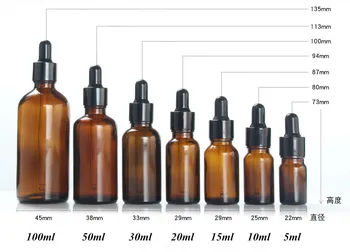 5-100ML Reagent Eye Dropper Drop Amber Glass Aromatherapy Liquid Pipette Bottle Refillable Bottles Empty Spray Storage Container
5-100ML Reagent Eye Dropper Drop Amber Glass Aromatherapy Liquid Pipette Bottle Refillable Bottles Empty Spray Storage Container