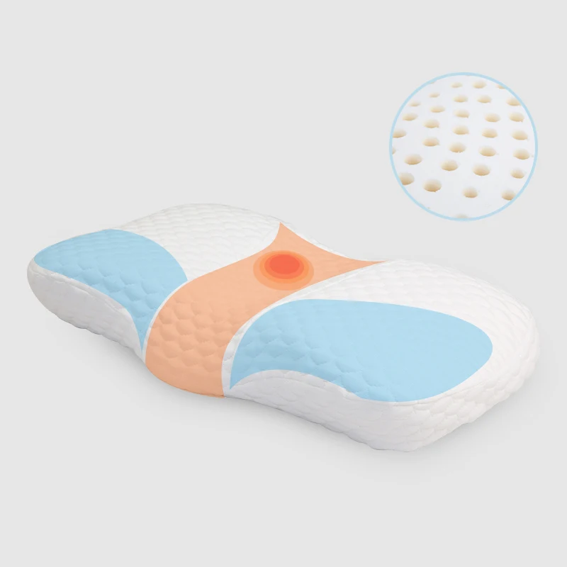 Натуральная латексная подушка для сна ортопедическая Шейная поддержки шеи