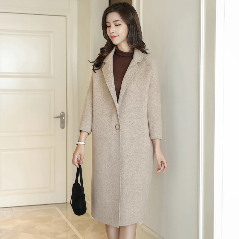 Side Double Wool Coat Female Jacket 2020 Winter Jacket Women Long Woolen Coats and Jackets Women Korean Outwear MY3768 en s s
Side Double Wool Coat Female Jacket 2020 Winter Jacket Women Long Woolen Coats and Jackets Women Korean Outwear MY3768 en s s