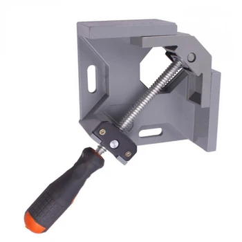 Aluminum Single Handle 90 Degree Right Angle Clamp Angle Clamp Woodworking Frame Clip Right Angle Folder Tool For Welding 
Aluminum Single Handle 90 Degree Right Angle Clamp Angle Clamp Woodworking Frame Clip Right Angle Folder Tool For Welding