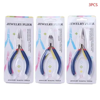 3 Pcs/Set Pliers Jewelry Making Pliers Tools DIY Jewellery Pliers Accessories 40JF
3 Pcs/Set Pliers Jewelry Making Pliers Tools DIY Jewellery Pliers Accessories 40JF