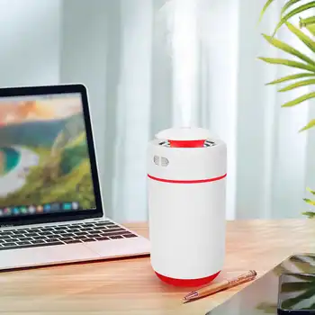 USB Mini Air Humidifier Charging Desktop Humidifier with 7 Color Light for Car Home (White)
USB Mini Air Humidifier Charging Desktop Humidifier with 7 Color Light for Car Home (White)