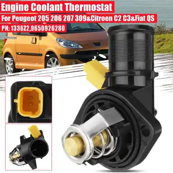 Car Engine Coolant Thermostat With Housing For Peugeot Bipper/206/207/1007 for Citroen C2 C3 I II For Fiat #9650926280 1336.Z2
Car Engine Coolant Thermostat With Housing For Peugeot Bipper/206/207/1007 for Citroen C2 C3 I II For Fiat #9650926280 1336.Z2
