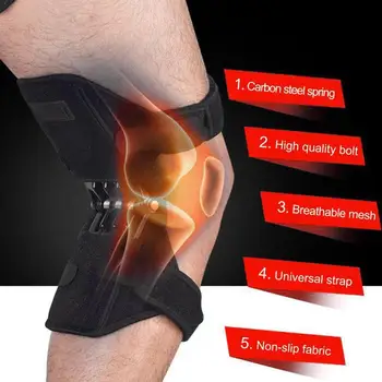 Knee Protector Joint Support Knee Pads Breathable Non-Slip Rebound Spring Power Protector Knee Force Pads Booster Leg Lift D3Z7
Knee Protector Joint Support Knee Pads Breathable Non-Slip Rebound Spring Power Protector Knee Force Pads Booster Leg Lift D3Z7