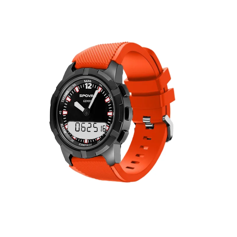 Waterproof pointer digital double display Mountaineering Watch, luminous dial compass, barometric height temperature measurement
Waterproof pointer digital double display Mountaineering Watch, luminous dial compass, barometric height temperature measurement