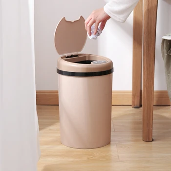 Smart Sensor Trash Can Automatic Infrared Touchless Waste Bin Intelligent Induction Garbage Bin Dustbin Kitchen Trash Bin
Smart Sensor Trash Can Automatic Infrared Touchless Waste Bin Intelligent Induction Garbage Bin Dustbin Kitchen Trash Bin