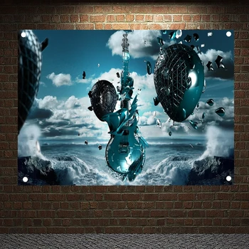 Heavy Metal Rock Band Posters Banners Music Studio Wall Decoration Hanging Painting Waterproof Cloth Polyester Fabric Flags W
Heavy Metal Rock Band Posters Banners Music Studio Wall Decoration Hanging Painting Waterproof Cloth Polyester Fabric Flags W