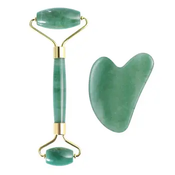 Frcolor 1 Set Massaging Scraping Plate and Face Massage Roller Set Manual Massage Tool Traditional Facial Scraper Tool
Frcolor 1 Set Massaging Scraping Plate and Face Massage Roller Set Manual Massage Tool Traditional Facial Scraper Tool