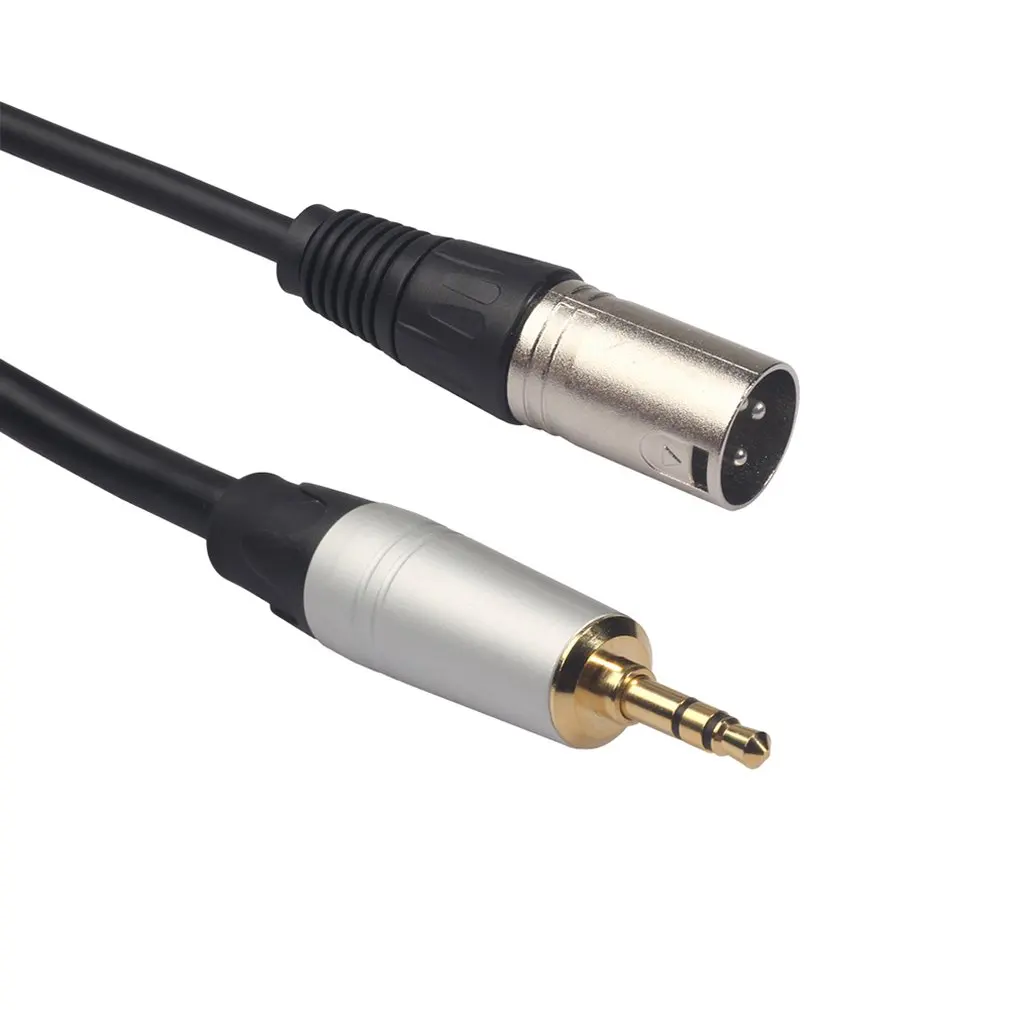 0.3M Xlr 3-Pin Male To 3.5Mm Stereo Plug Shielded Microphone Microphone Cable Trs Cable Jack 3.5 Male To Male 52923A
0.3M Xlr 3-Pin Male To 3.5Mm Stereo Plug Shielded Microphone Microphone Cable Trs Cable Jack 3.5 Male To Male 52923A